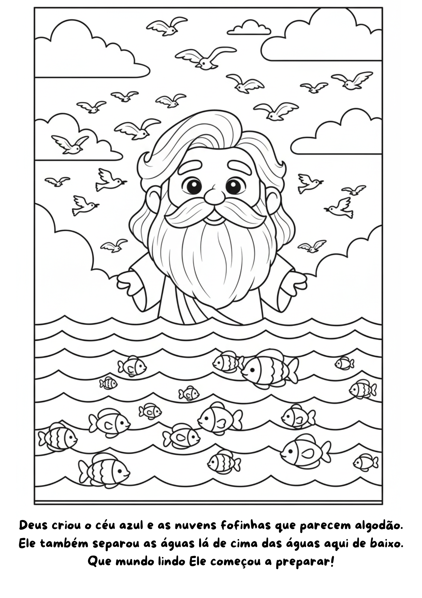 Página para colorir 1