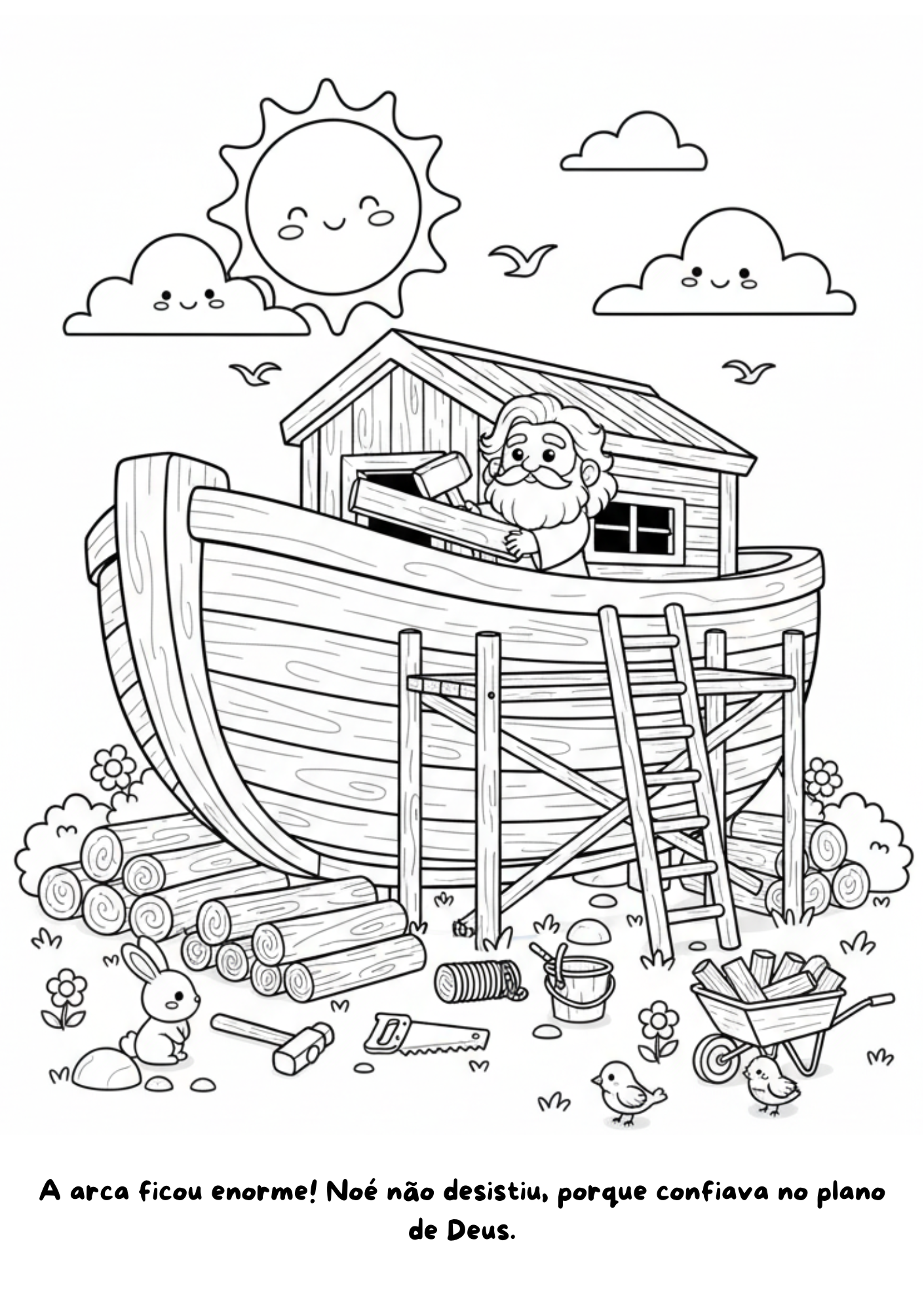 Página para colorir